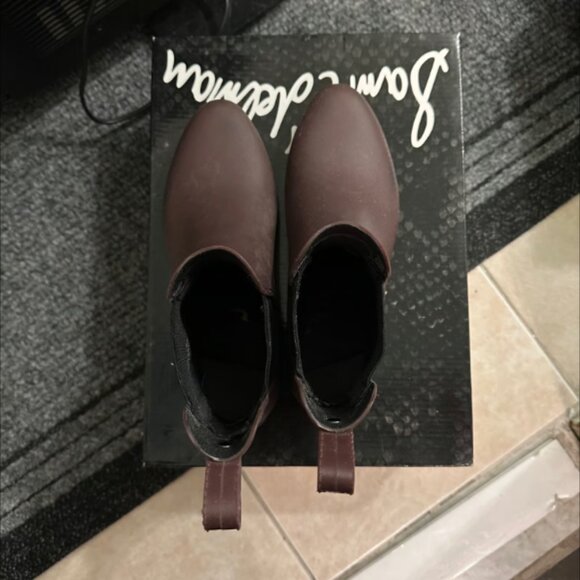 Sam Edelman Tinsley Sangria Matte Rain Boots - Picture 6 of 10